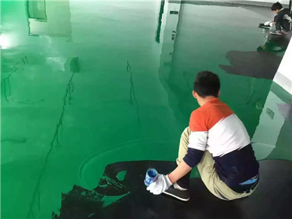 石泉下面给你一份环氧地坪漆施工的完整流程
